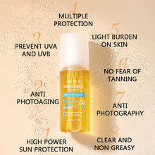 Load image into Gallery viewer, 100ml SPF50+ Long-Lasting Moisturizing Sunscreen Spray with Moisturizing and UV Protection Functions Lightweight and Breathable
