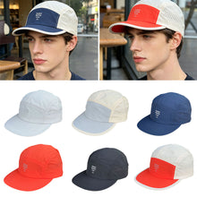 Load image into Gallery viewer, Printed 5 Panel Baseball Cap Summer Quick Dry Mesh Breathable Sun Hat Unisex Outdoor Sunscreen Cap
