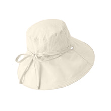 Load image into Gallery viewer, Solid Color Quick Dry Lace Up Wide Brim Fisherman Hat Breathable Adjustable UV Protection Summer Sun Hat
