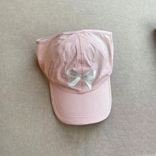 Load image into Gallery viewer, Kids Summer Thin Empty Top Baseball Cap Ponytail Design Sun Hat Breathable UV Protection Cute Cap for Boys Girls
