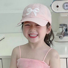 Load image into Gallery viewer, Kids Summer Thin Empty Top Baseball Cap Ponytail Design Sun Hat Breathable UV Protection Cute Cap for Boys Girls
