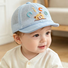 Load image into Gallery viewer, Nice Kids Summer Mesh Sun Hat Breathable UV Protection Visor Hat For Outdoor Beach Travel Daily Casual
