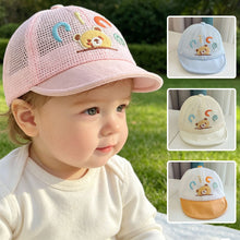 Load image into Gallery viewer, Nice Kids Summer Mesh Sun Hat Breathable UV Protection Visor Hat For Outdoor Beach Travel Daily Casual
