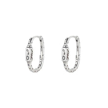 Load image into Gallery viewer, Vintage Graffiti U-Shape Geometric Punk Hoop Ear Buckle Fashion Earrings For Women Daily Party Jewelry

