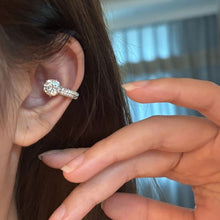 Load image into Gallery viewer, Geometric Eight-pointed Star Row Zircon Non-Piercing Ear Clip Earrings Elegant Women Daily Banquet Party Jewelry
