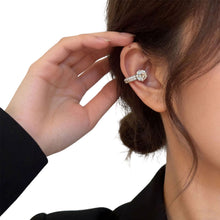 Load image into Gallery viewer, Geometric Eight-pointed Star Row Zircon Non-Piercing Ear Clip Earrings Elegant Women Daily Banquet Party Jewelry

