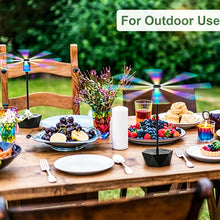 Load image into Gallery viewer, Automatic Fly Repeller USB/Battery Powered Mosquito &amp; Fly Killer Indoor Outdoor Portable Pot Design for Garden Patio Camping
