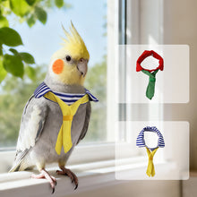 Load image into Gallery viewer, Cute Adjustable Small Bird Bow Tie Pet Necktie Collar Decoration for Budgie Parakeet Cockatiel Lovebird Wedding Birthday Halloween Christmas Photo Prop
