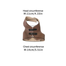Load image into Gallery viewer, Adjustable Vintage Faux Leather Bird Vest Pet Parrot Coat for Daily Wear Bird Apparel Easy On/Off Bird Accessories
