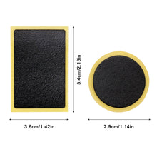 Load image into Gallery viewer, Bicycle Tire Repair Kit with No Glue Patches Tire Lever and Rasper Inner Tube Fast Puncture Repair Tool Box
