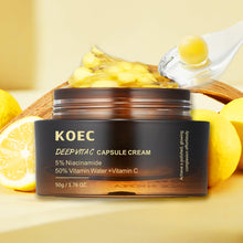 Load image into Gallery viewer, Deep VC Transparent Gel Capsule Cream Anti-Wrinkle Hydrating Revitalizing Brightening Niacinamide Arbutin Ferulic Acid Cream
