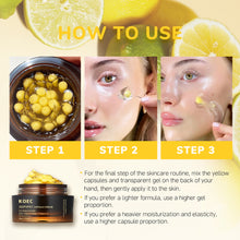 Load image into Gallery viewer, Deep VC Transparent Gel Capsule Cream Anti-Wrinkle Hydrating Revitalizing Brightening Niacinamide Arbutin Ferulic Acid Cream
