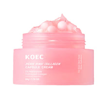 Load image into Gallery viewer, PDRN Pink Collagen Capsule Cream Anti-Wrinkle Hydrating Glowing Increase Elasticity 5% Niacinamide Hydrolyzed Collagen Cream

