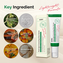 Load image into Gallery viewer, Dark Spot Correcting Glow Serum Hydrating Soothing Brightening Even Skin Tone Improve Elasticity Niacinamide Squalane Essence
