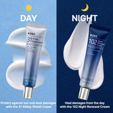 Load image into Gallery viewer, Day+Night Facial Cream Niacinamide Daytime Moisturizing Soothing Skin Dryness Night Firming Wrinkle Brightening Skin Care
