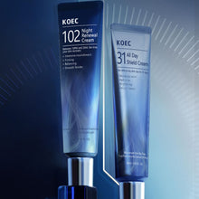 Load image into Gallery viewer, Day+Night Facial Cream Niacinamide Daytime Moisturizing Soothing Skin Dryness Night Firming Wrinkle Brightening Skin Care
