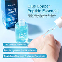 Load image into Gallery viewer, GHK-Cu Copper Peptides Facial Serum with SNAP-8 for Fine Lines Wrinkles Firming Revitalize Skin For All Skin Types
