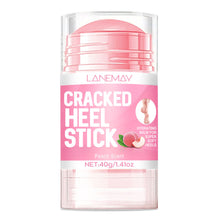 Load image into Gallery viewer, Nourishing Peach Foot Balm Moisturizer Hydrates and Repairs Dry Cracked Feet with Coconut Oil Avocado Oil Aloe Softening Rough Heels
