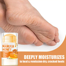 Load image into Gallery viewer, Ultra-Hydrating Beeswax Foot Cream Shea Butter Coconut Oil for Softening Dry Cracked Feet Gentle Exfoliation Daily Foot Care
