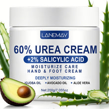 Load image into Gallery viewer, 60% Urea 2% Salicylic Acid Cream for Hand &amp; Foot Suitable for Dry Hand &amp; Foot Moisturizing Cream Rich in Jojoba Oil Avocado Oil and Aloe
