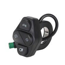 Load image into Gallery viewer, 5 Pin Turn Signal Switch Master Headlight Button with Horn Left Right Indicator Control for Kukirin G2 Electric Scooter Replacement Part
