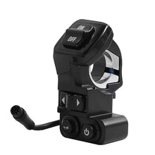 Load image into Gallery viewer, 6-Pin Multi-function Button 4-in-1 Horn &amp; Turn Signal Waterproof Switch for Kukirin G2 Pro G2 Pro DB G2 Max E-Scooter Handlebar Part
