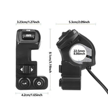 Load image into Gallery viewer, 6-Pin Multi-function Button 4-in-1 Horn &amp; Turn Signal Waterproof Switch for Kukirin G2 Pro G2 Pro DB G2 Max E-Scooter Handlebar Part

