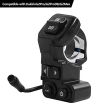 Load image into Gallery viewer, 6-Pin Multi-function Button 4-in-1 Horn &amp; Turn Signal Waterproof Switch for Kukirin G2 Pro G2 Pro DB G2 Max E-Scooter Handlebar Part

