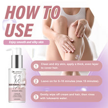 Load image into Gallery viewer, Hair Removal Cream Gentle And Non-irritating Suitable For Armpits Lips Arms Legs And Intimate Parts Effective For Wowen
