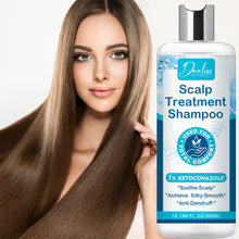 Load image into Gallery viewer, Anti-Dandruff Shampoo 300ml Deep Clarifying Shampoo Non-greasy Repair Hair Clippings Remove Greasy Hair Dense Foam Deep Cleanses Hair
