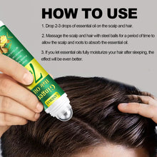 Load image into Gallery viewer, Ginger Hair Growth Serum Anti Hair Loss Spray for Thinning Edges Balding Scalp for Men Women Thickening Treatment
