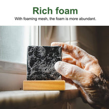 Load image into Gallery viewer, Anti Mite Exfoliating Men's Soap Deep Cleansing Body with Essential Oils Rich Foam Moisturizing Grooming Gift for Husband Dad ﻿
