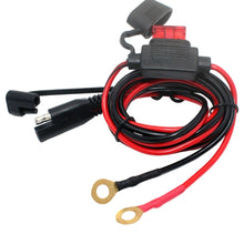 Load image into Gallery viewer, SAE to USB Charger Adapter Single Port Motorcycle Charging Connector Phone Charging Socket 5V 2.1A Fast Charging Waterproof
