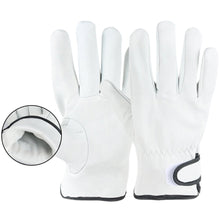 Load image into Gallery viewer, Work Gloves Soft Sheepskin Leather Driver Hunting Driving Farm Garden Welding Security Protection Safety Mechanic Glove
