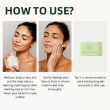 Load image into Gallery viewer, Tea Tree Soap Soap Bar with Tea Tree Oil Natural Soaps for Body Skin Cleaning Gentle Exfoliating Bar Soap Facial Cleansing Soap
