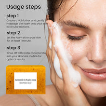 Load image into Gallery viewer, Coconut Scrub Particle Soap Vitamin E Moisturizes Hydrate Sandalwood Seaweed Lavender Cleansing Bath Handmade Soap Cleaning Soap
