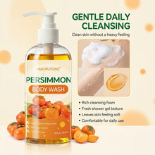Load image into Gallery viewer, Eliminate Odors Gently Nourishing Body Persimmon Shower Gel Wash Deep Cleansing Moisturizing Shower Gel Aroma Body Care
