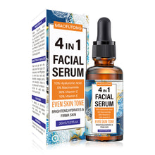 Load image into Gallery viewer, 4 in 1 Face Skin Care Serum Hyaluronic Acid Niacinamide Vitamin C/E Deep Moisturizing Firming Anti-wrinkle Anti-Aging Essence
