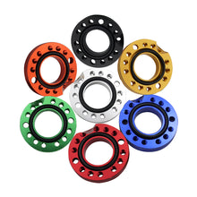 Load image into Gallery viewer, CNC Aluminum 28mm Motorcycle Carburetor Intake Manifold Adapter for Off-Road Motorcycle Air Intake Regulator &amp; Interface Flange Spinner Plate Adaptor For Pit Dirt Bikes
