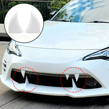Load image into Gallery viewer, Pair 3D Printed Teeth Car Grille Decoration Shark Tooth Front Bumper Sticker Auto Self-Adhesive Exterior Modification
