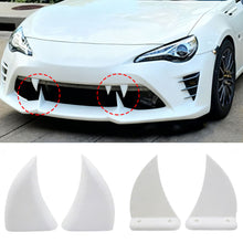 Load image into Gallery viewer, Pair 3D Printed Teeth Car Grille Decoration Shark Tooth Front Bumper Sticker Auto Self-Adhesive Exterior Modification
