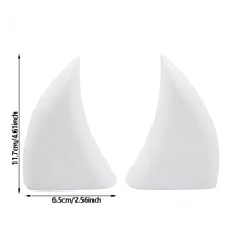 Load image into Gallery viewer, Pair 3D Printed Teeth Car Grille Decoration Shark Tooth Front Bumper Sticker Auto Self-Adhesive Exterior Modification
