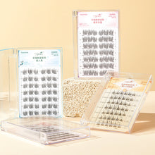 Load image into Gallery viewer, Glue-free False Eyelashes DIY Single Clusters Eyelash Self-adhesive Glue Free False Eyelashes Flower Natural Soft Lashes
