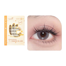 Load image into Gallery viewer, Glue-free False Eyelashes DIY Single Clusters Eyelash Self-adhesive Glue Free False Eyelashes Flower Natural Soft Lashes
