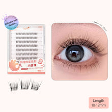 Load image into Gallery viewer, Self-adhesive Glue Free False Eyelashes Reusable DIY Segmented DIY Lashes Clusters No Glue Needed Natural Soft Lashes
