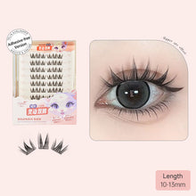 Load image into Gallery viewer, Self-adhesive Glue Free False Eyelashes Reusable DIY Segmented DIY Lashes Clusters No Glue Needed Natural Soft Lashes
