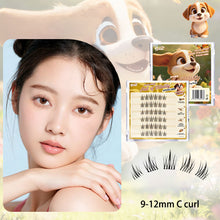 Load image into Gallery viewer, DIY Clusters Lashes False Eyelashes Fox-style Glue-free Self Adhesive Eyelashes 6 Rows U-shaped False Eyelashes Makeup Tool
