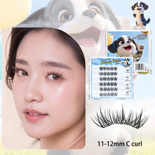 Load image into Gallery viewer, DIY Clusters Lashes False Eyelashes Fox-style Glue-free Self Adhesive Eyelashes 6 Rows U-shaped False Eyelashes Makeup Tool
