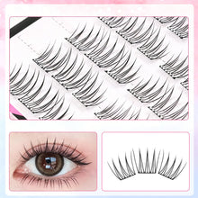 Load image into Gallery viewer, 6Rows Self Adhesive Indivudal Lashes Glue-free False Eyeash Natural Segmented False Lashes Cluster DIY Eyelash Extension Makeup
