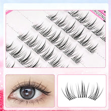 Load image into Gallery viewer, 6Rows Self Adhesive Indivudal Lashes Glue-free False Eyeash Natural Segmented False Lashes Cluster DIY Eyelash Extension Makeup
